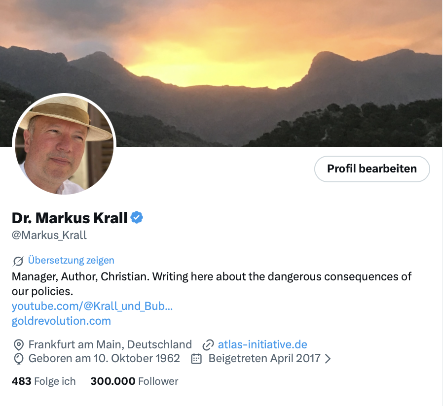 Dr. Markus Krall tweet media