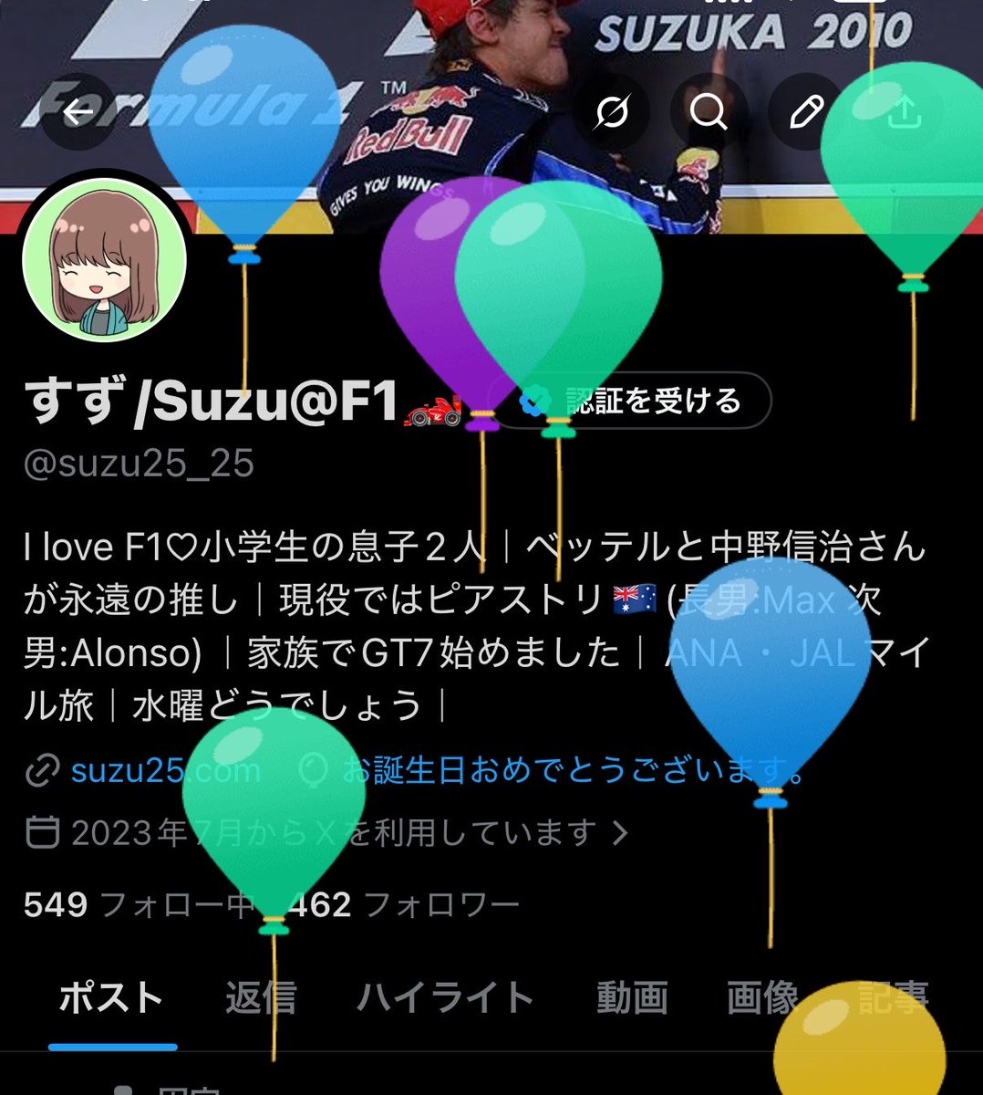すず/Suzu@F1🏎️ tweet media