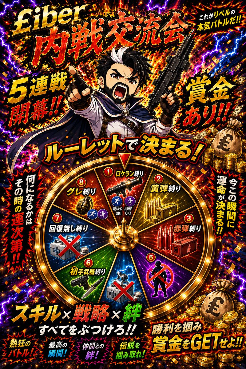 bakudanHARU's tweet photo. さぁ来月は内戦やりますかぁ〜笑😆 https://t.co/6BMszEPCPe