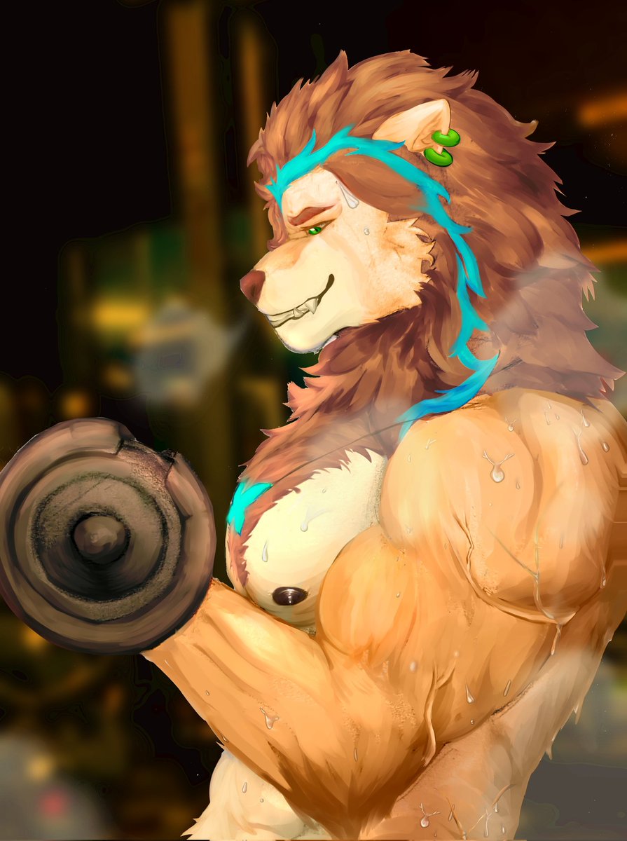 fayel_l's tweet photo. Its so hot here... have you ever considered that there is a steaming hot lion in your area 👀
Lovely comission for @TheNeptoonLion 💜 https://t.co/IRrjvwbNFs