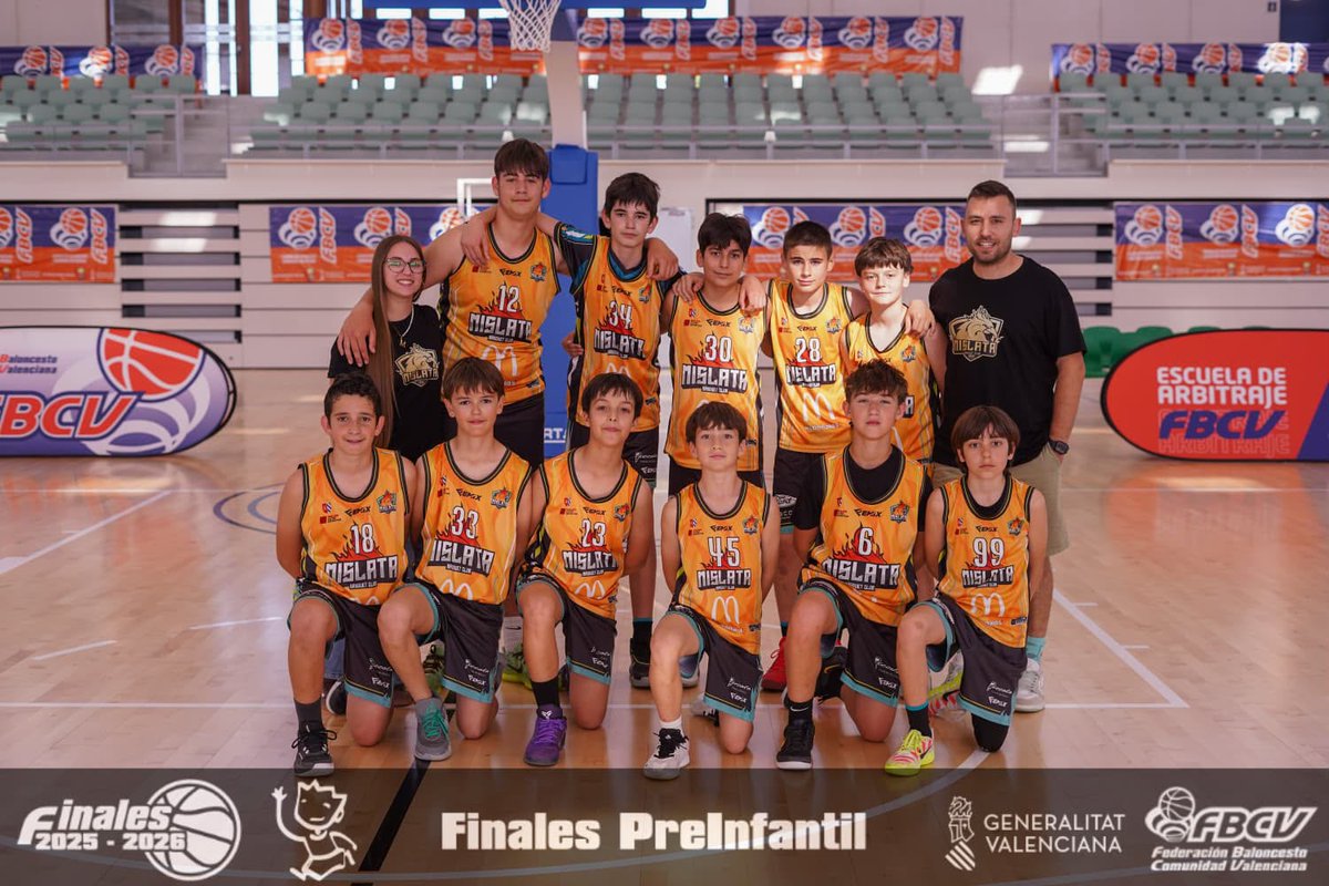 MislataBC's tweet photo. RESULTADO | Preinfantil     

⚡️ @cbielche - PRE

📝 Pese al resultado, gran temporada del MBC, que cierra el año como subcampeón de preferente  ascendiendo a autonómico tras un campeonato espectacular

⭐️ Espacio @FICROMIC 

@AjMislata
@EsportsMislata
@fbcv_es
@Mislatanoticias https://t.co/lxqgEHXdxW