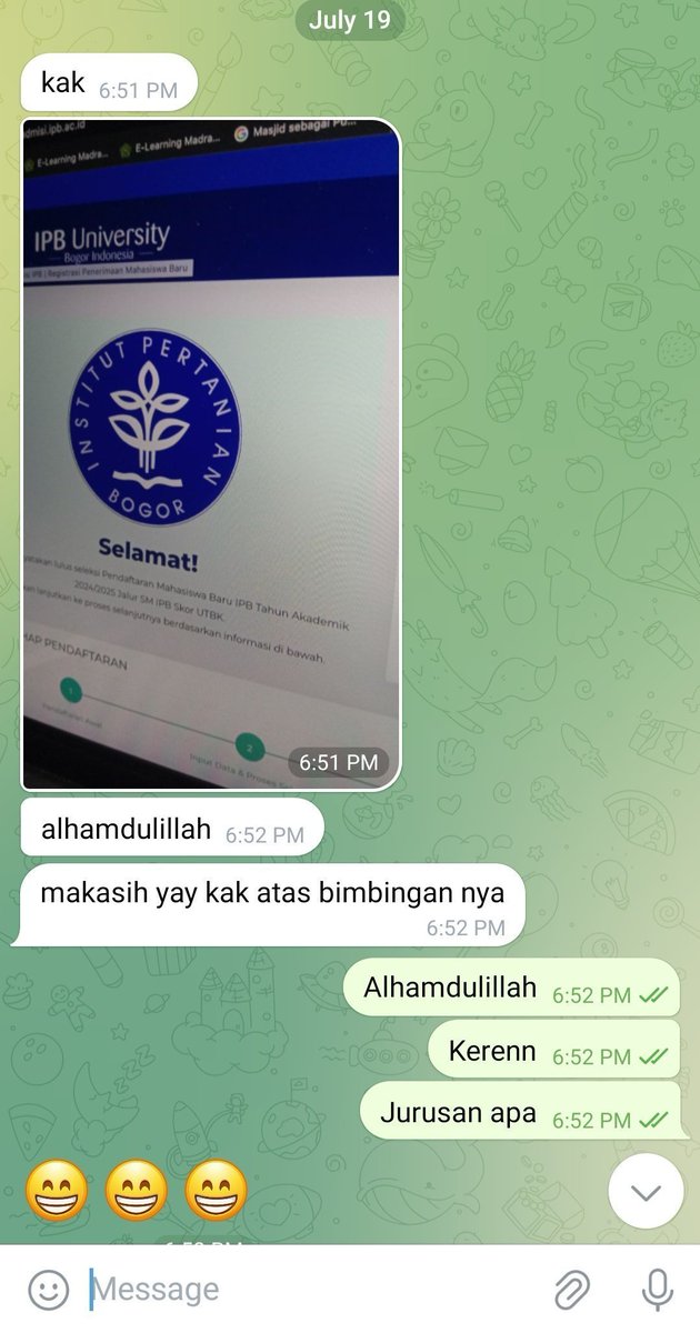 iniloopyerha's tweet photo. haloo, aku jual soal sm ipb, udah lengkap dr latsol, jawaban dan pembahasan serta soal sm tahun lalu. kalau minatt boleh banget langsung dm aku ya!
#SMIPB
#mandiriipb
#smipb
#ipb2026
#zonauang️
#zonajajan https://t.co/NGPXc59T58