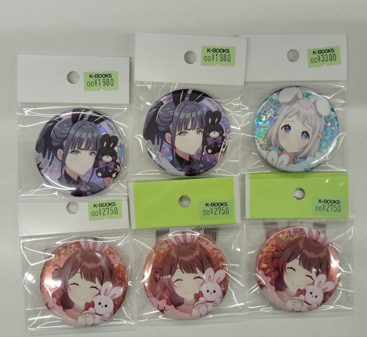 入荷情報】 学園アイドルマスター 学マス GIGO ホログラム缶バッジ