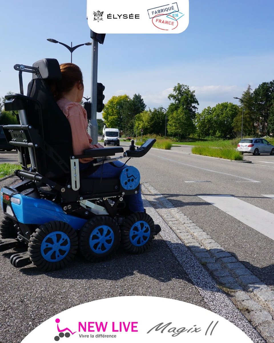 NewLiveMagix's tweet photo. Trottoirs, allées, chemins... rien ne vous arrête. 🚀

Le Magix II redéfinit les limites du possible en franchissant jusqu'à 15 cm. Plus besoin de chercher le chemin le plus simple, créez le vôtre.

L'aventure reprend là où les autres s'arrêtent. 🏔️

#handicap #fauteuilroulant https://t.co/a3rnBnUToo
