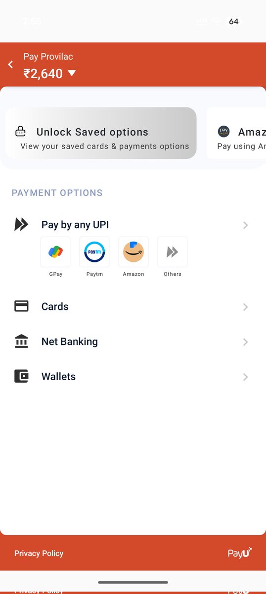 itsAdityaGoel's tweet photo. @imYadav31 @ProvilacMilk On the payment (PayU) page there's no option. Before that, it says invalid. 

Is it only for new users? https://t.co/2cpi8QQaoK