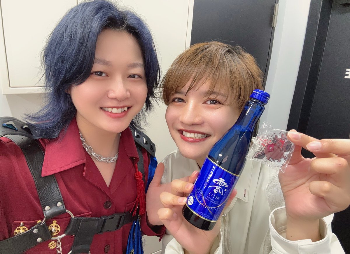 るいくんありがとう！ 澪とフォーエバーヤングのキーホルダー嬉しかっ