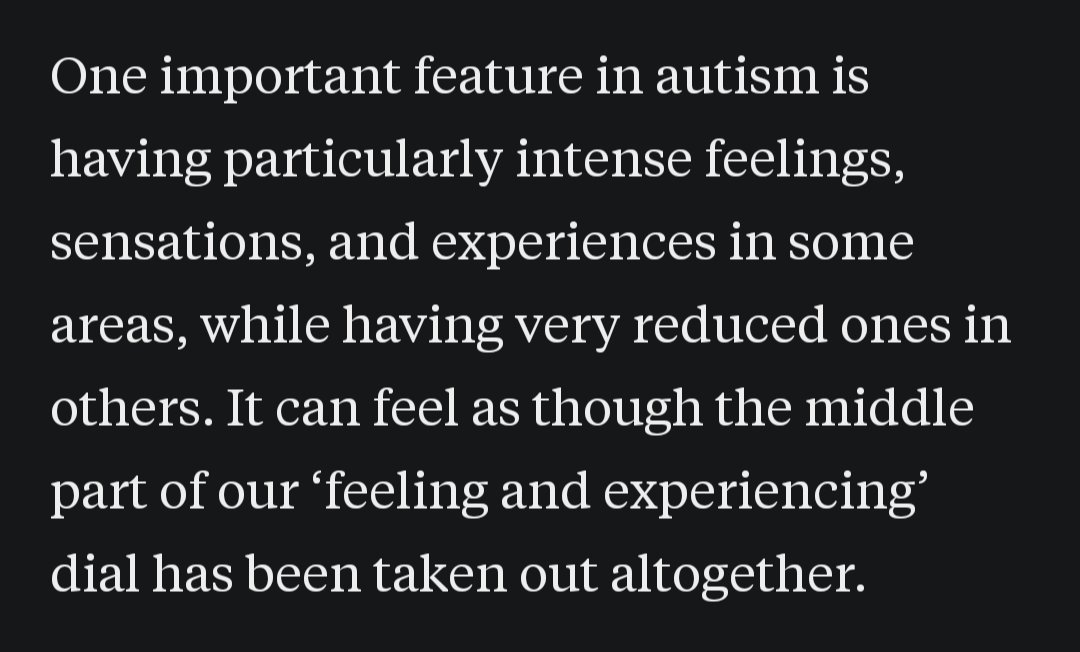 KatyElphinstone's tweet photo. #Autism #AutisticJoy #Neurodivergent #Neurodiversity
Ahh the intensity. I can never tell if it's a blessing or a curse. https://t.co/NkokvoYKme