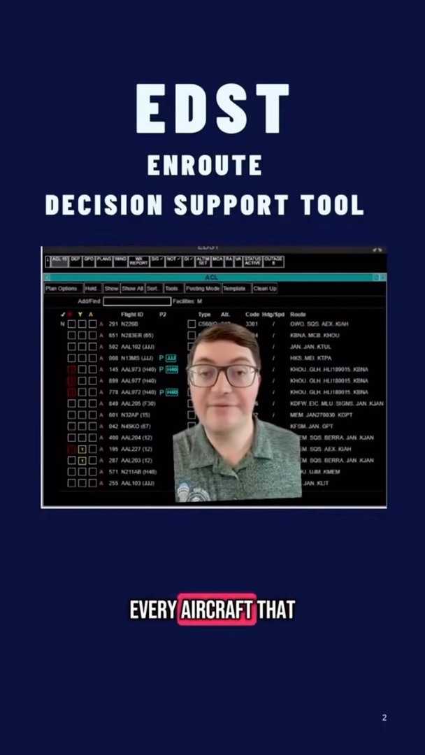 PropHatCat's tweet photo. What information can an Enroute air traffic controller see on the Enroute decision support tool? #airtrafficcontrol #avgeek #pilotsofinstagram #atc #edst https://t.co/wKsl05x1YF https://t.co/BE98842Zds