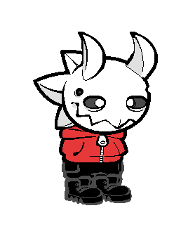 JakeMorph's tweet photo. been forgetting to post these lol. Homestuck style sprite commission for @spiked_orb ! https://t.co/vofEFFi0vL