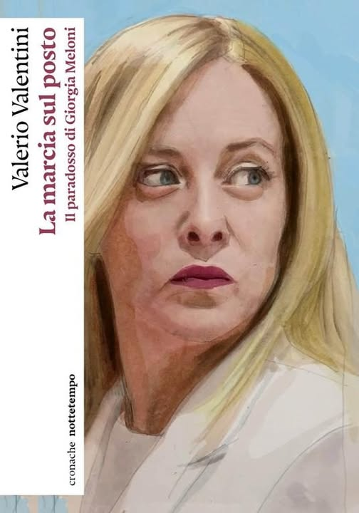 Alexauci's tweet photo. IN QUESTE ORE ANCHE LA STAMPA NAZIONALE CENTRISTA DE "IL FOGLIO" PARLA DI UNO DEGLI ULTIMI LIBRI NEGATIVI SULLA MELONI.
"IL PARADOSSO DI GIORGIA MELONI".
"LA PRIMA LEADER DI ESTREMA DESTRA A CAPO DI UN GRANDE STATO EUROPEO" cit. https://t.co/0lX1XAl2CT