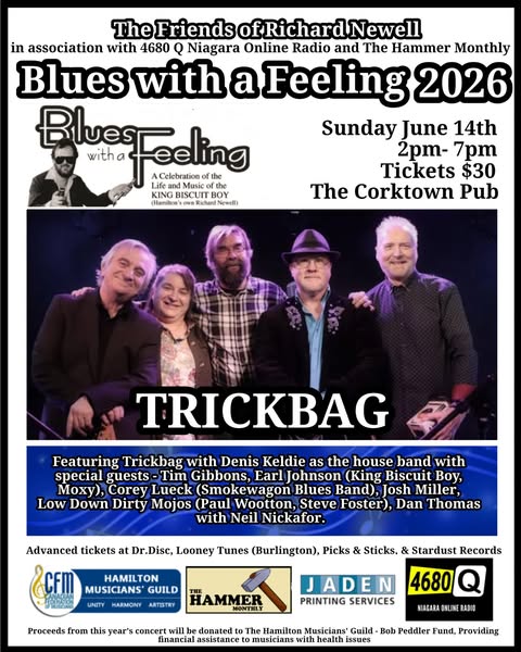 bigmarkp's tweet photo. #NewVenue for #BluesWithAFeeling2026 - The Corktown Pub, 175 Young St E. #HamiltonOnt. Sunday June 14, 2026>>2pm to 7pm. Tickets still available @ Stardust Records - 124 Ottawa St. N #HamOnt.
905-545-4011 Open - Thur, Fri &amp; Sat. 10am to 5pm. https://t.co/x3HBpgTbsY