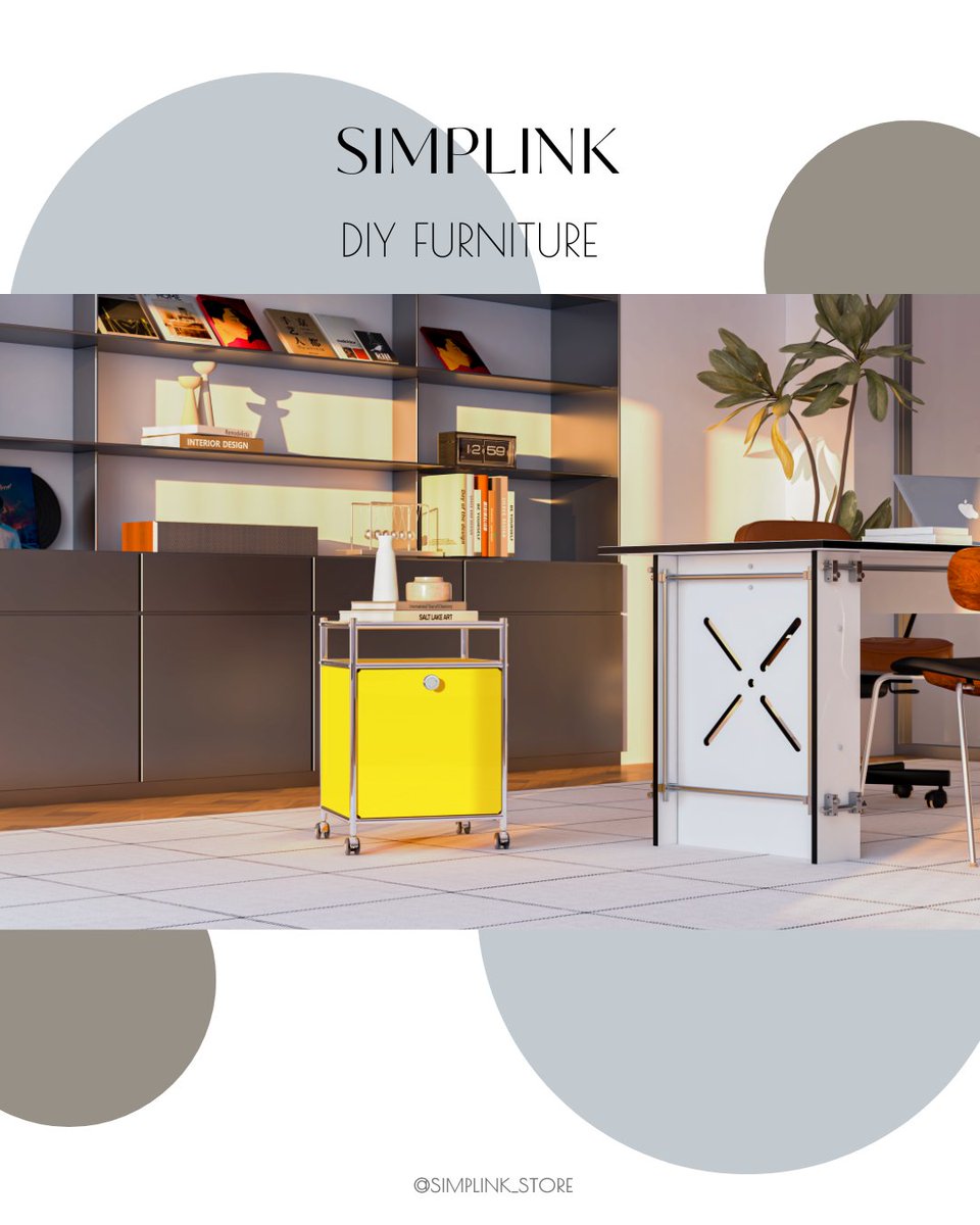 Simplink_Store's tweet photo. Bring the colors you love into everyday life.

simplink yellow storage cart
Lightweight and easy to move,
making storage feel simple and effortless.
Bright, yet never messy.
Like a little piece of sunshine resting in your home. 🌼
#simplink #yellowcart #storageideas https://t.co/cpd9z019L2