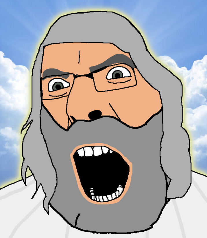 _Solarized_'s tweet photo. @Larry7070788201 @haymes_joshua Yeah dont piss off the jewish god or you'll be PUNISHED FOR ETERNITY https://t.co/0LD48zgKoO