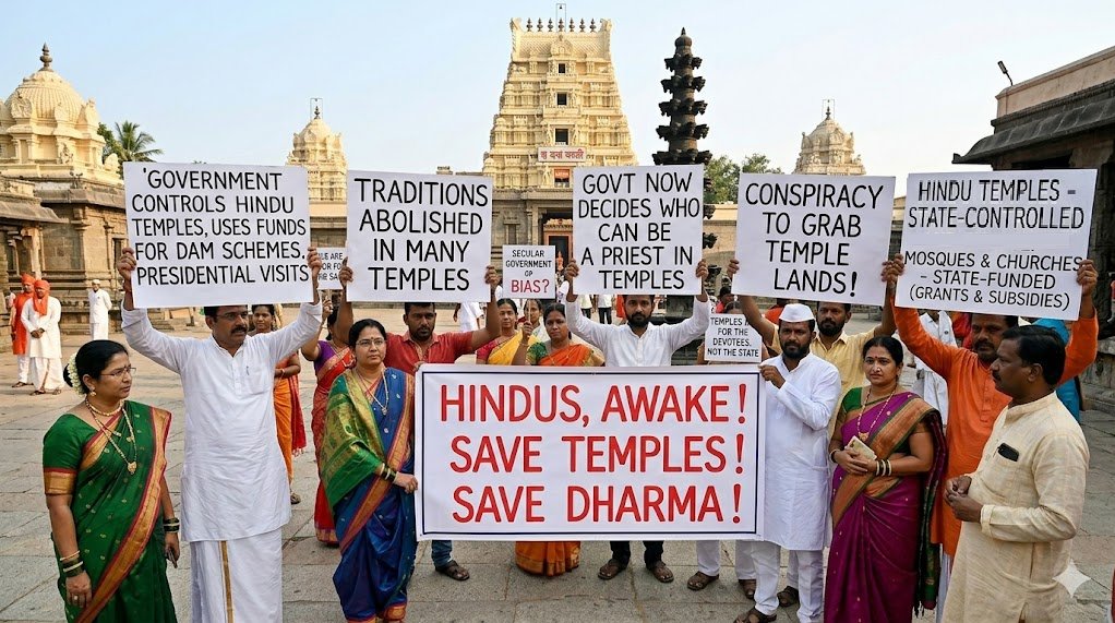 sanatandeep_'s tweet photo. O Hindus, Awake !

Save Temples, Save Dharma !

Save Hindu Temple Lands !

@TheSaveTemples @ReclaimTemples @LostTemple7 https://t.co/BW35N3xbYG
