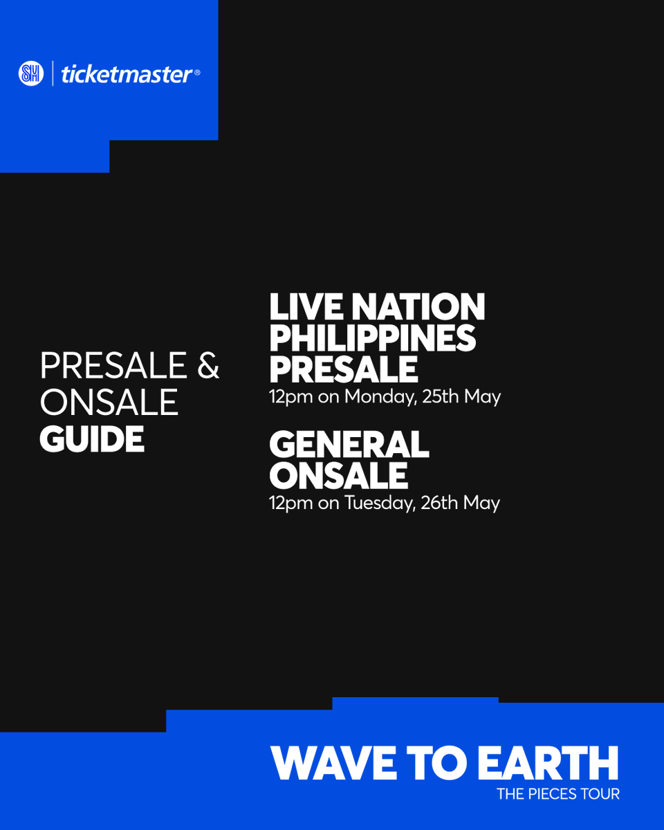 SM Ticketmaster Philippines tweet media