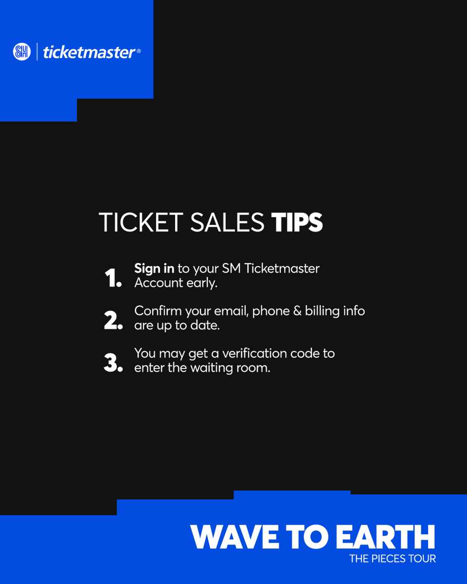 SM Ticketmaster Philippines tweet media