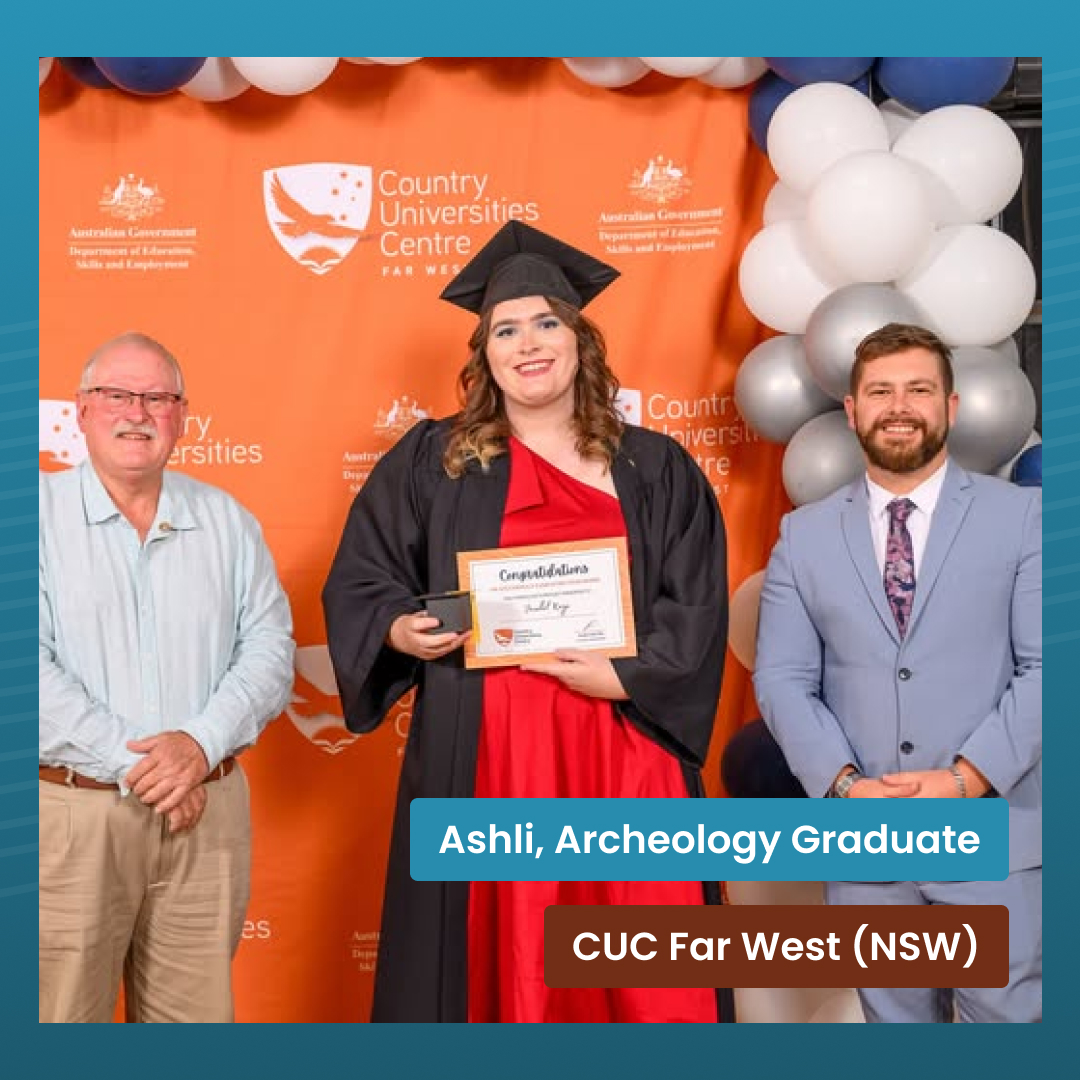 RUSHNetworkAUS's tweet photo. Jezebel studied nursing online from Far West NSW - one of only a few @CQU students in the region.🎓

She found CUC Far West and graduated in 2025. She is now working in orthopaedic nursing on the Central Coast.

👉Find a study hub near you: https://t.co/PmHxM9WNlm https://t.co/Cq3hxmPMN5