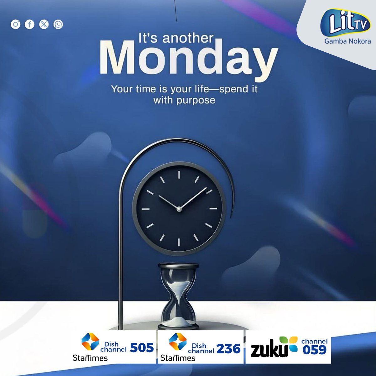 LitTvug's tweet photo. Happy Monday to everyone, its another day to make it count!! https://t.co/DhpwchNSed