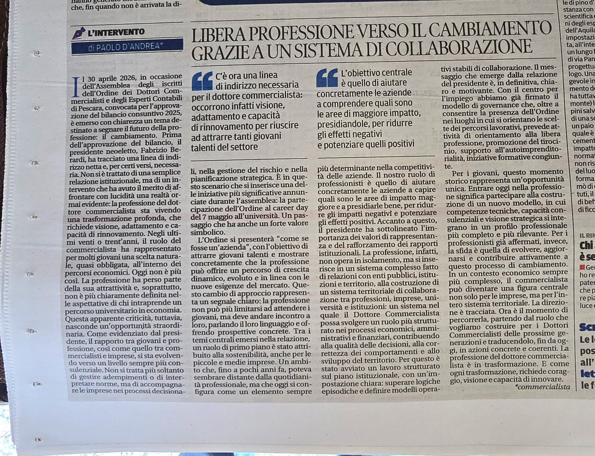 oudeis68's tweet photo. Il mondo sta cambiando, la professione del commercialista anche... https://t.co/4HagO0Y8XU
