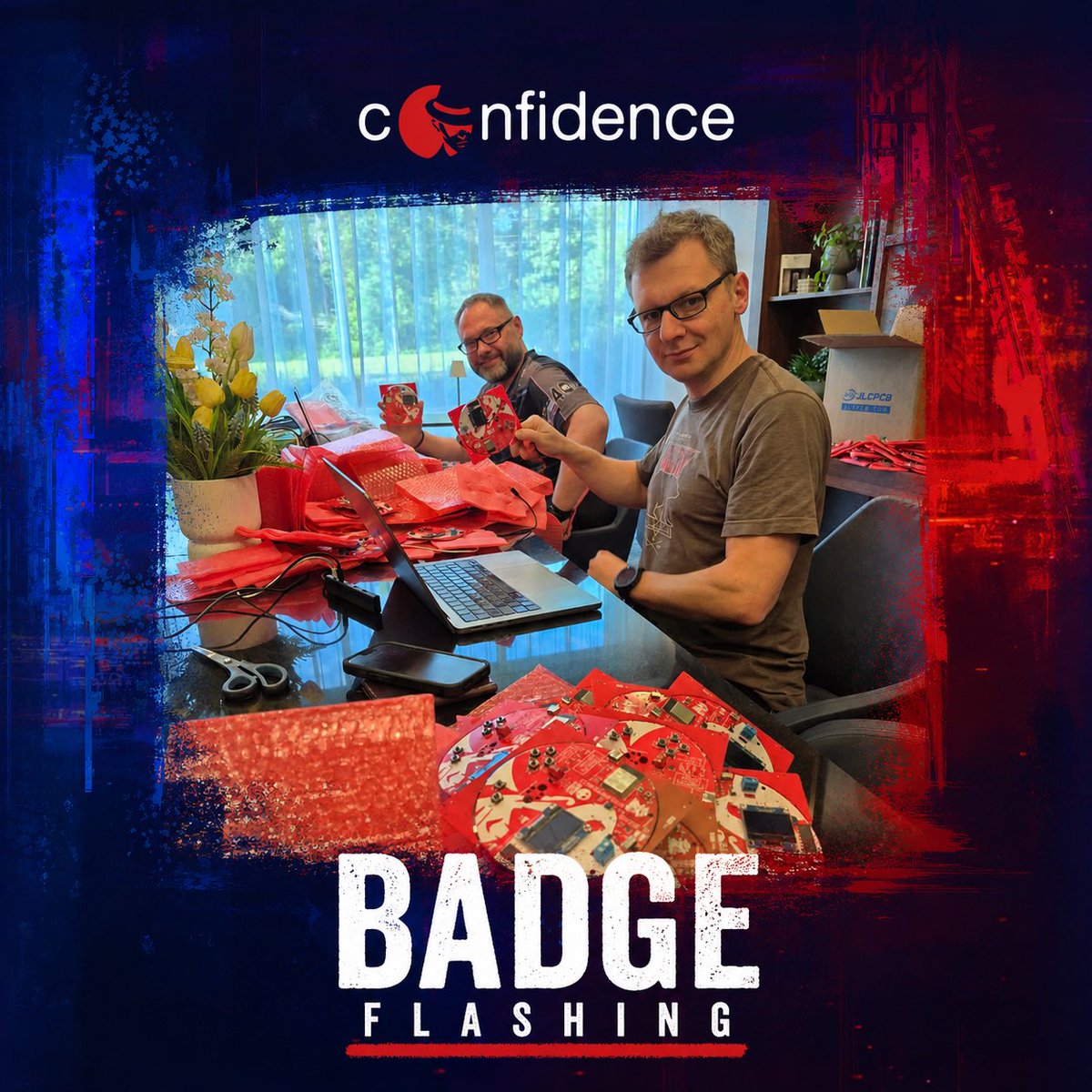 CONFidenceConf's tweet photo. Almost ready. https://t.co/dZGdiucBl7