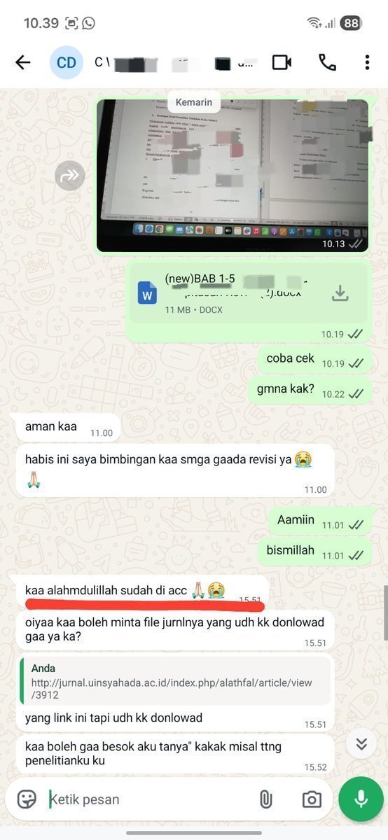 Ilovmiii's tweet photo. One shoot langsung acc😭🤟🏻 

Yang cari jasa joki bisa chat ke aku ya guys. 
- Skripsi
- Proposal
- Jurnal
- Cari data
- Olah data (SPSS, SMARTPLS, dll) 
- tugas harian

https://t.co/sy5Tm5hmgi
#Jokiskripsi #zonauang #jokitugas 
Untuk testi ada di pinned ya https://t.co/8tGlHbqjOT
