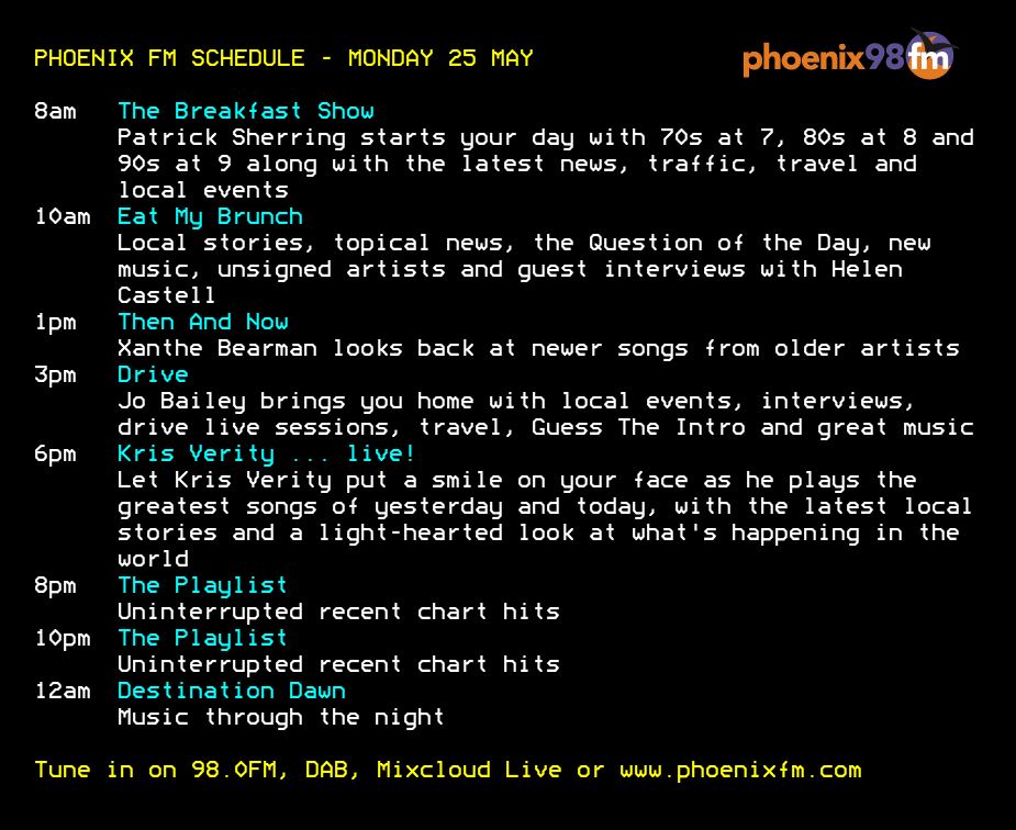 Phoenix FM (we're on 🦋) tweet media
