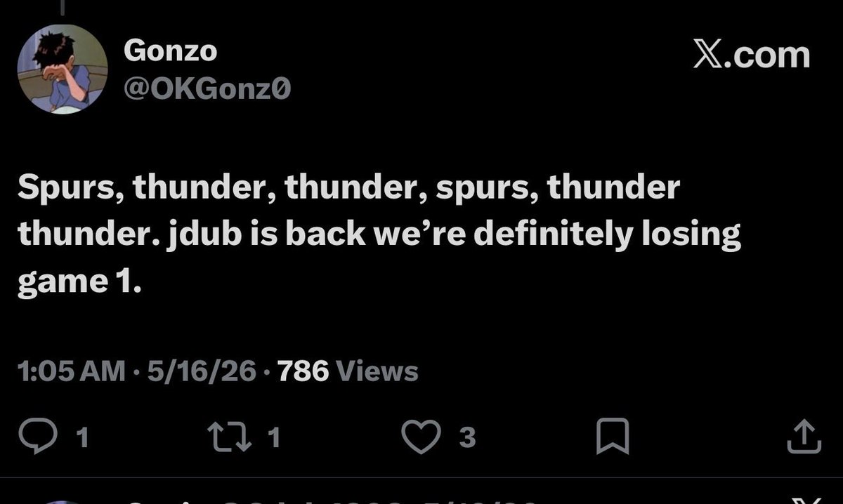 Gonzo tweet media