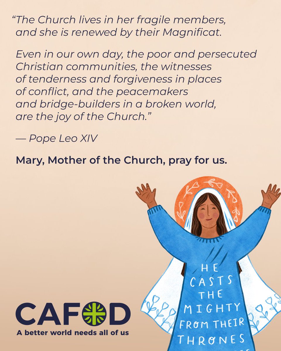 CAFOD tweet media