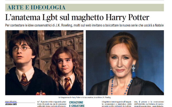 Siddh60's tweet photo. Tutti al cinema a onorare la fantasia e l'ingegno della #Rowling!
I pervertiti #LGBT si autoisolino nelle loro depravazioni di psicolabili malati. https://t.co/vkDcvj57oD