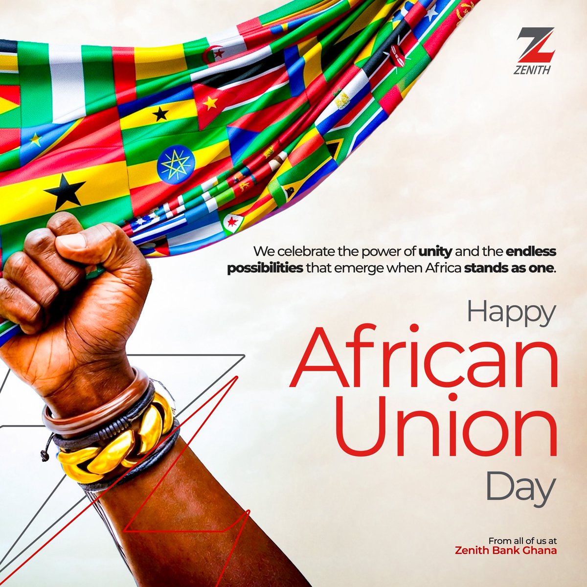 ZenithBank_Gh's tweet photo. Happy African Union Day https://t.co/eVKV2H9Ow7