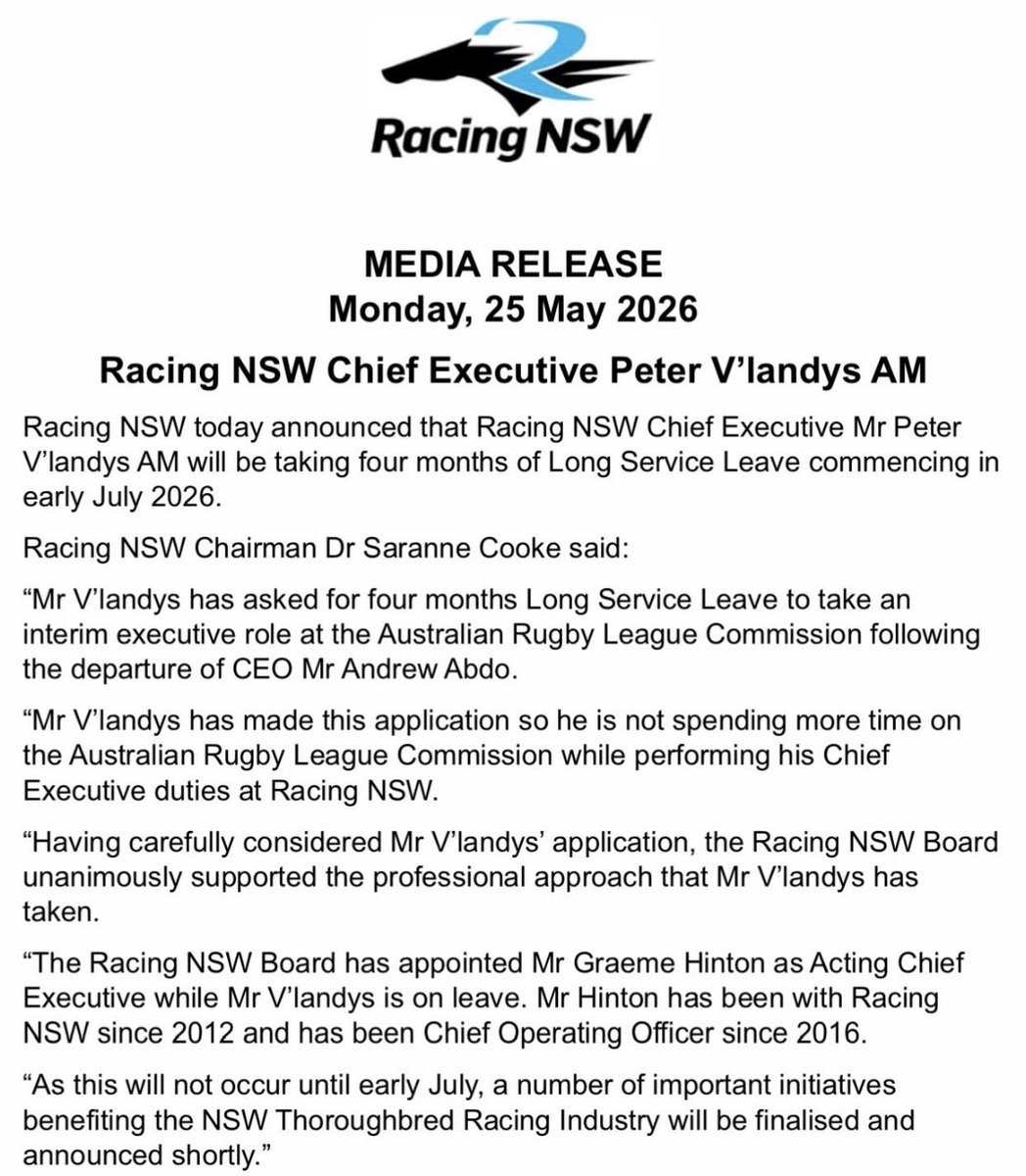 Thompson Thoroughbreds Australia tweet media