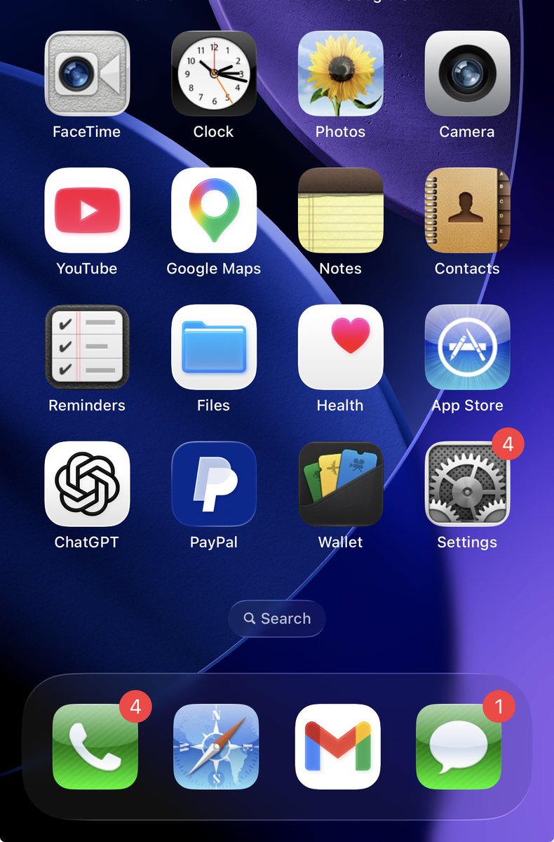 zeroxjf's tweet photo. (Some) iOS 6 icons on iOS 26 via Cyanide 😎 WIP https://t.co/TTnU4R8Wbl