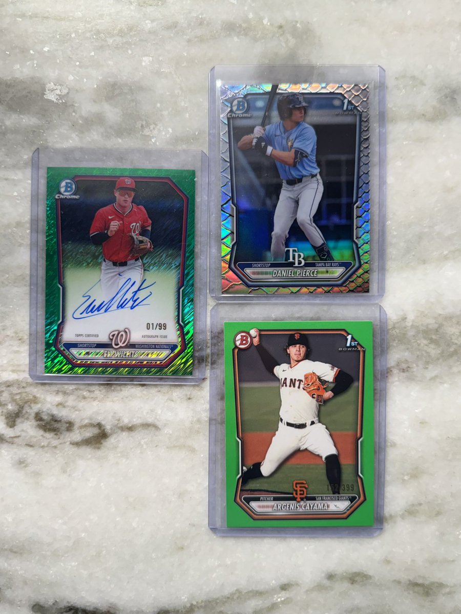 brprewitt's tweet photo. Pulled from one Bowman Blaster @CardPurchaser @GrandSalamiSC https://t.co/phw8QSsYBG