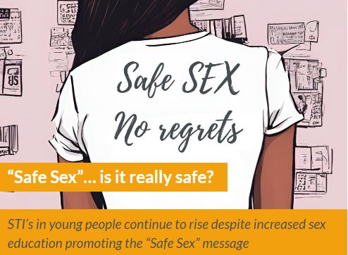 LovewiseOnline's tweet photo. Sex education in schools often promotes a 'safe sex' message to avoid getting STIs. However, the best way to protect ourselves from STIs is to follow God’s design for sexual intimacy – by saving it for marriage. https://t.co/XV6rBB1bBE https://t.co/cAPmZoFqJR