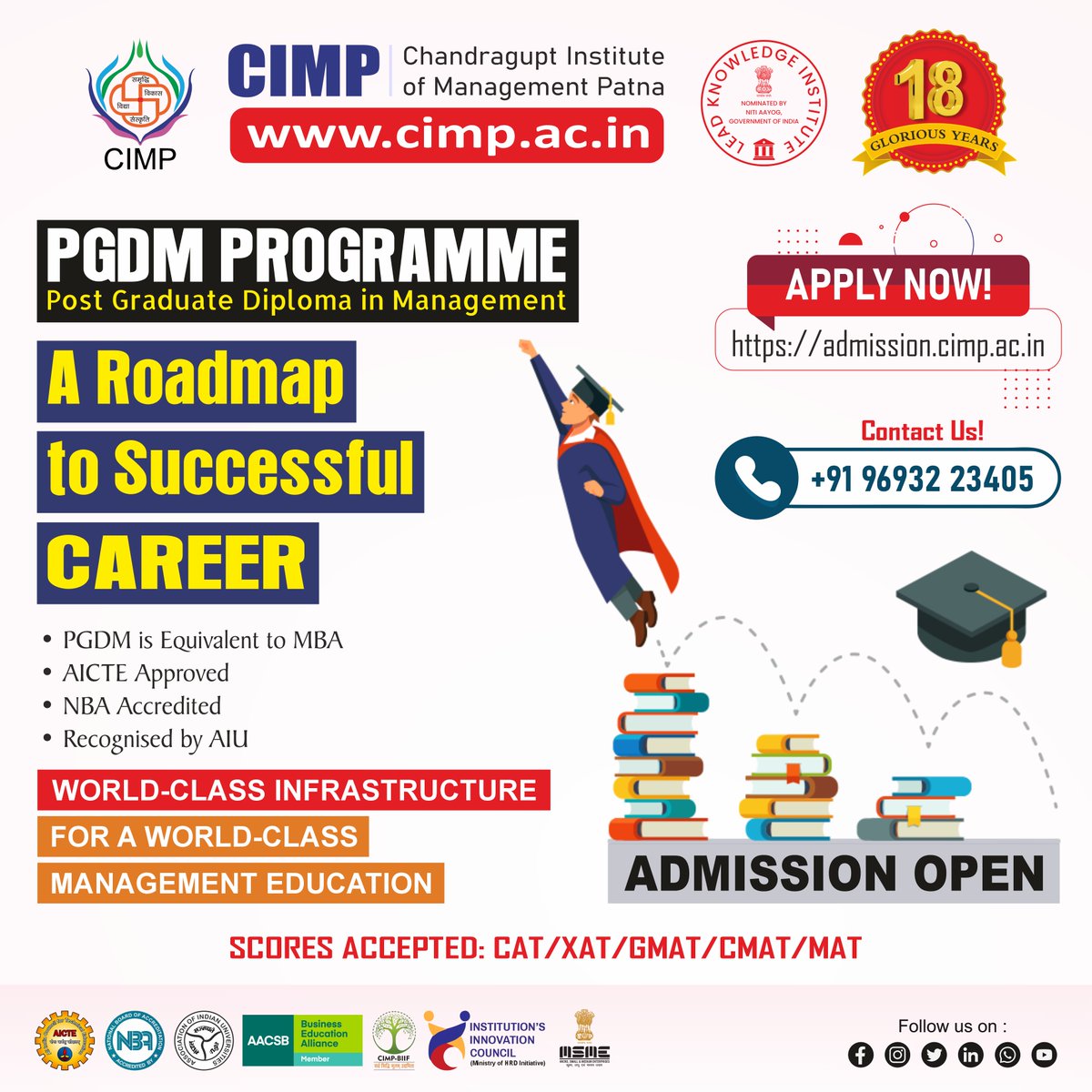 Chandragupt Institute of Management Patna (CIMP) tweet media