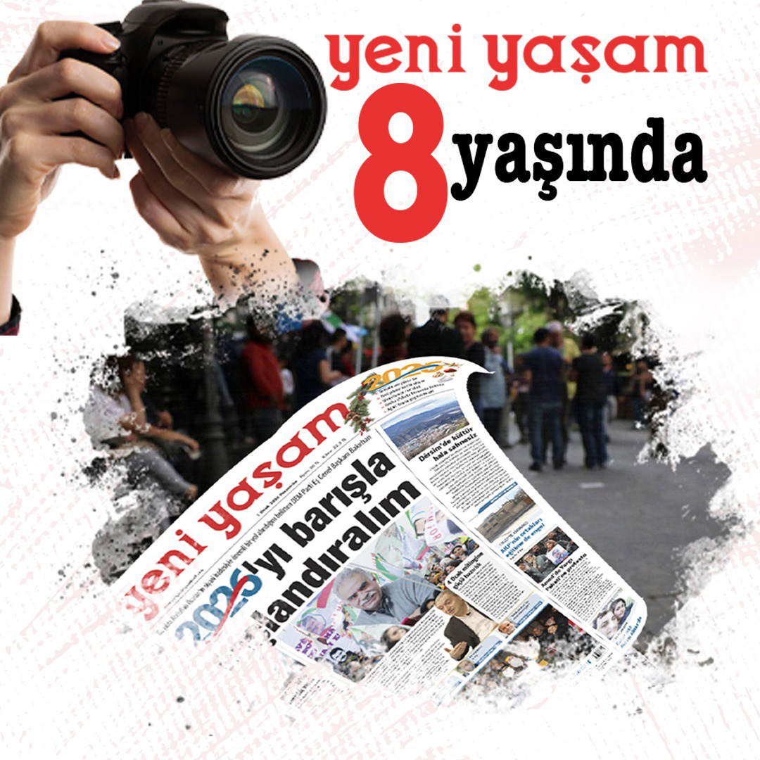 yeniyasamnews5's tweet photo. 📌 Nice 8 yıllara

▪️ Özgür Basın’ın tarihsel bir parçası olarak sekiz yıl sonra yine yollardayız, yine iş başındayız. İlk manşetimizde savaş politikalarına karşı ‘Faturası halka’ demişiz; bugün de artık savaşın yükünden bunalmış, barış ve demokrasi isteyen halkların sesini duyurmaya devam ediyoruz

https://t.co/58fod1fN1U