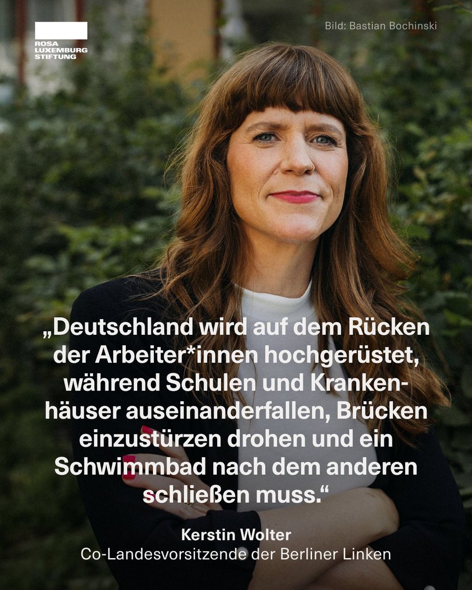 rosaluxstiftung's tweet photo. Bei den Wahlen im September in Berlin zeichnet sich ein Kopf-an-Kopf-Rennen zwischen gleich vier Parteien ab: Die Linke, den Grünen, CDU und AfD. https://t.co/mNyVD4JOre
