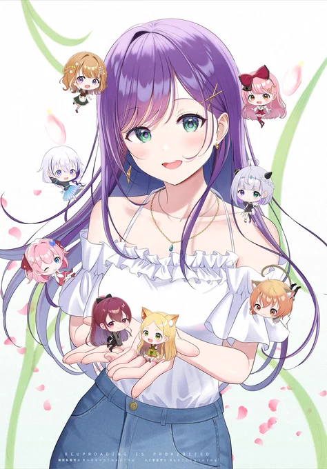 うちの子たち コミティア新刊表紙です