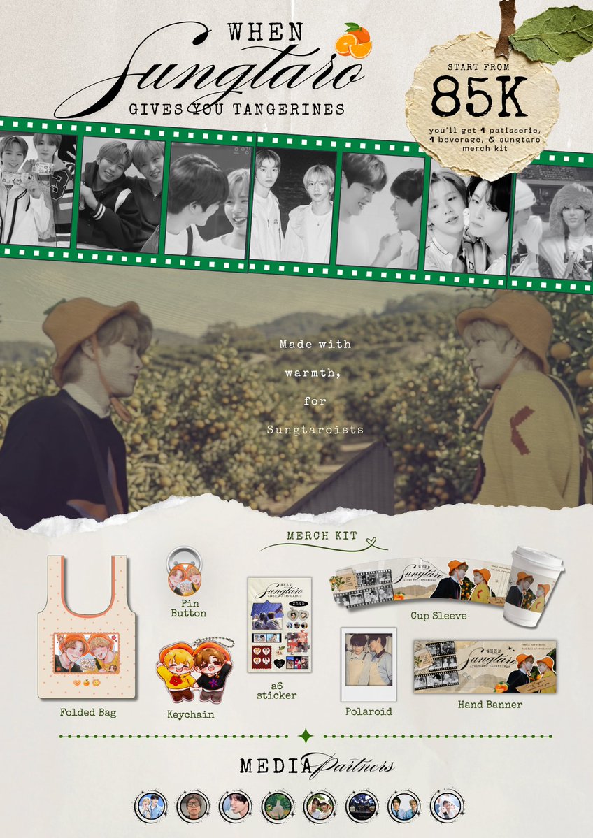 shoshootaro's tweet photo. “𝒲𝒽𝑒𝓃 𝒮𝓊𝓃𝑔𝓉𝒶𝓇𝑜 𝒢𝒾𝓋𝑒𝓈 𝒴𝑜𝓊 𝒯𝒶𝓃𝑔𝑒𝓇𝒾𝓃𝑒𝓈” 🍊
Cafe event &amp; mini Sungtaro exhibition (from fansites) by @sungsho_ina
📍Bloomery Cake &amp; Patisserie, Blok M
📆 Sunday, June 28, 2026
RSVP https://t.co/DcIxHeWQKn
#sungtaro #sungsho #성쇼 #sungtarocafeevent https://t.co/KyWA8te6b4