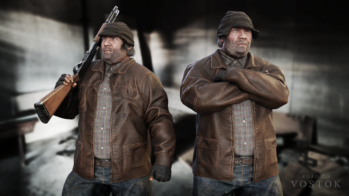 roadtovostok's tweet photo. Meet Hunter.

Hunter is the Nomad Boss and the president of the local Area 05 hunting club.

Coming in Build 2 (Q3/2026).
Made by @ZunaSW https://t.co/5t5V18560c