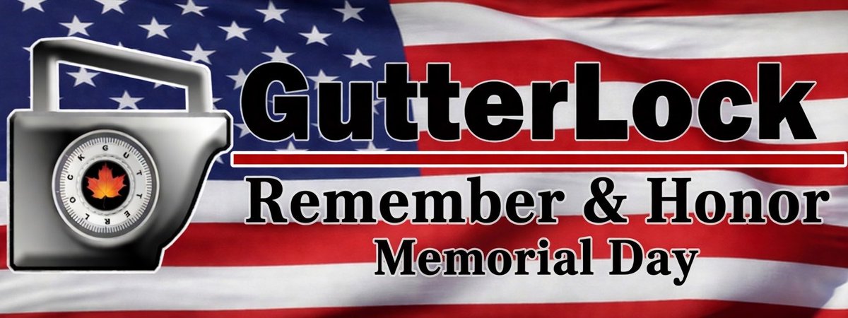 gutterlock's tweet photo. GutterLock Remembers and  Honors those who’ve made the ultimate sacrifice.  “The willingness of some to give their lives so that others might live never fails to evoke in us a sense of wonder and mystery… Each one marks the resting place of an American hero.” -R. Reagan #memorialday2026