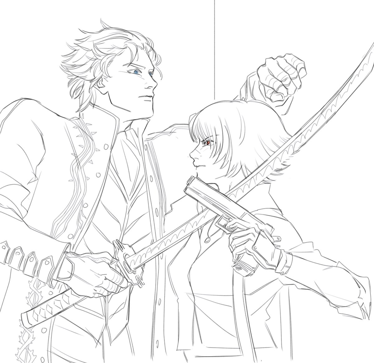 yubi85680957478's tweet photo. #dmc3 #verlady https://t.co/iBIbgB7Aj2