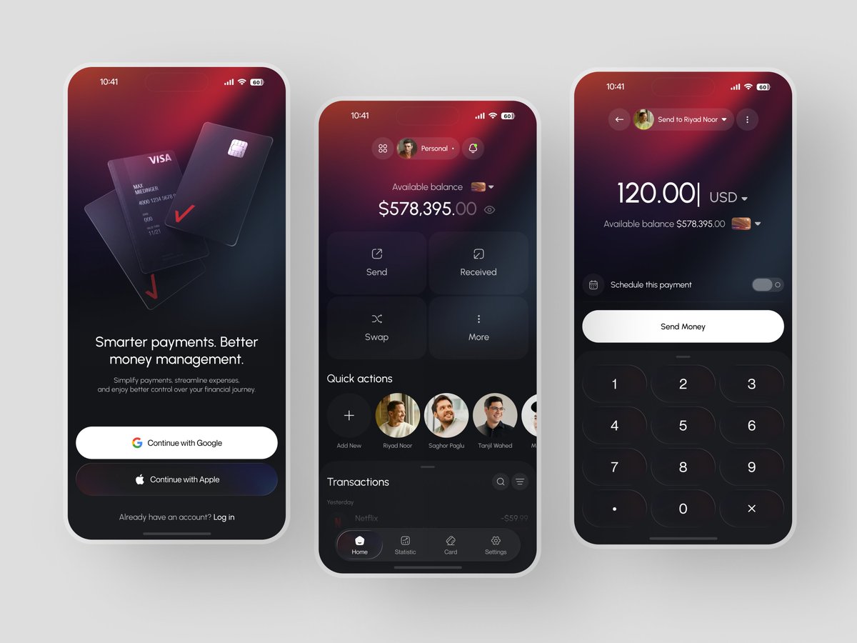 OrbixStudio's tweet photo. Why are we still hunting through contact lists when we could just tap a face and send money instantly?

Thats why we build Flow pay fintech app. https://t.co/t2JepE0GaX