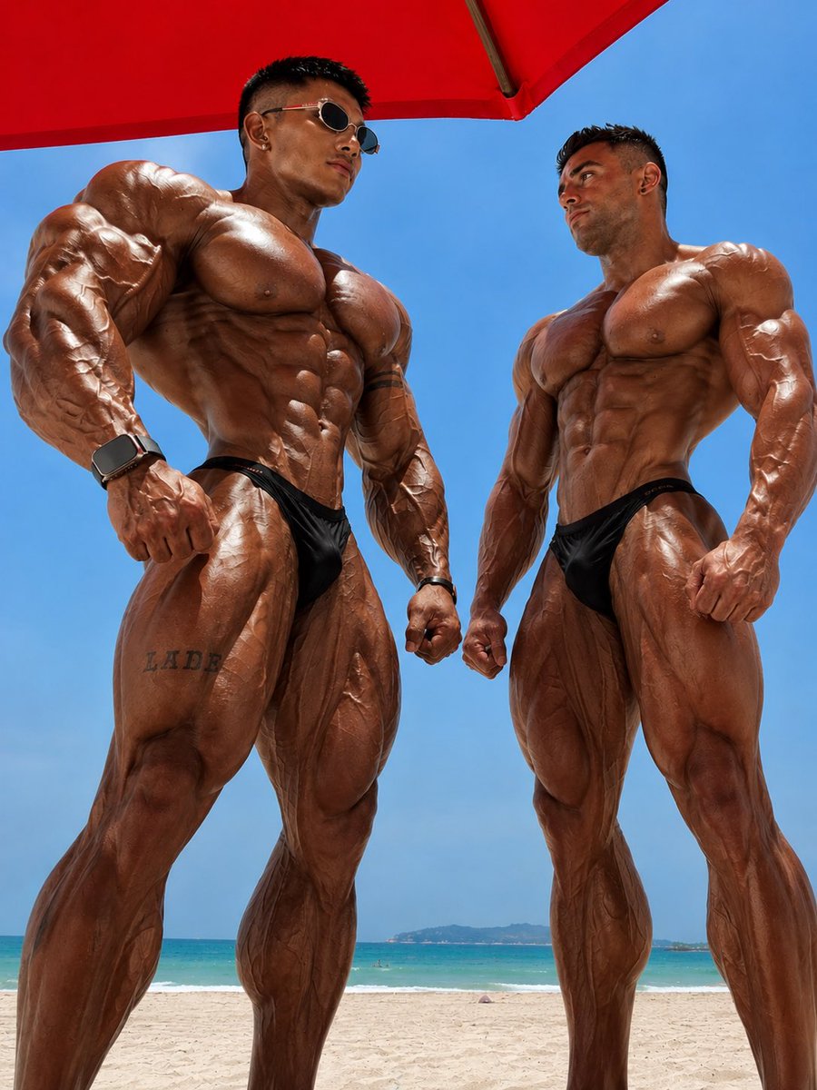 mrk_hartai's tweet photo. โBro said โjust one more repโโฆ now Iโm carrying the whole gym ๐๐โ
When your beach workout turns into a boss battle โ๏ธ๐๏ธ
POV: your friend skipped leg day once and never recovered ๐ญ๐ฅ
Left guy really said:
โLight weight, baby.โ ๐๐ช
#Bodybuilding #GymHumor #BeachMode #MuscleBeach #BeastMode #GymLife #MassMonster #FitnessMotivation #Shredded #Aesthetic #HugePhysique #NoDaysOff #GymTok #AlphaEnergy #WorkoutHumor #Biceps #ChestDay #LegDay #VShape #SummerBody #LowAngle #Dominance #MemeFitness #GymBro #TooMuchProtein #NattyOrNot #PowerMove #AbsoluteUnit #TitanMode #FitnessAddict