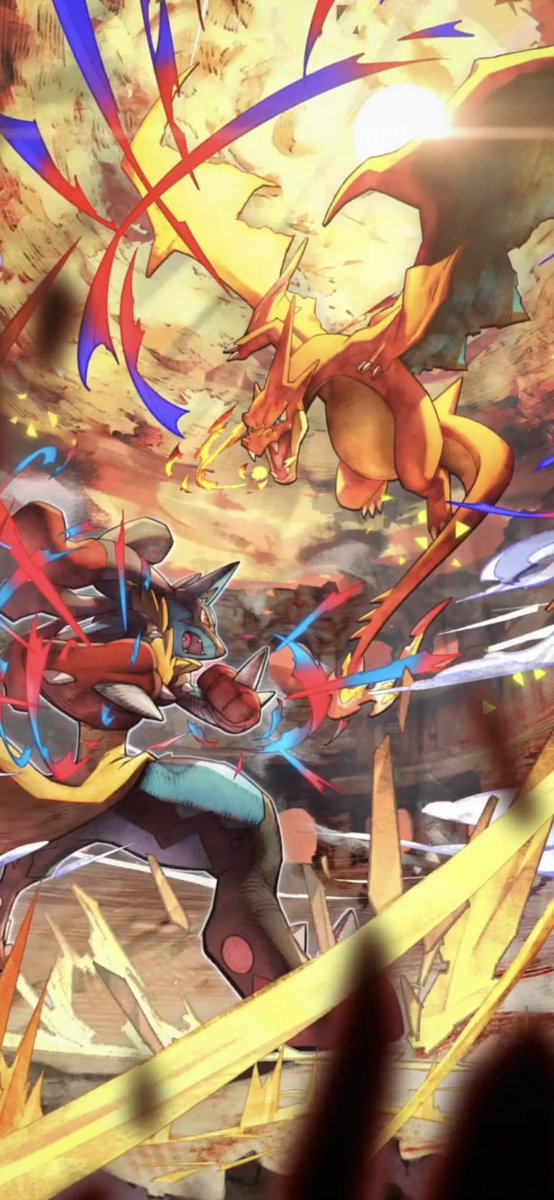 EzelSenpai's tweet photo. Pulled the 3 Star Mega Lucario EX in #pokemontcgpocket https://t.co/Koxf8Lf1jh