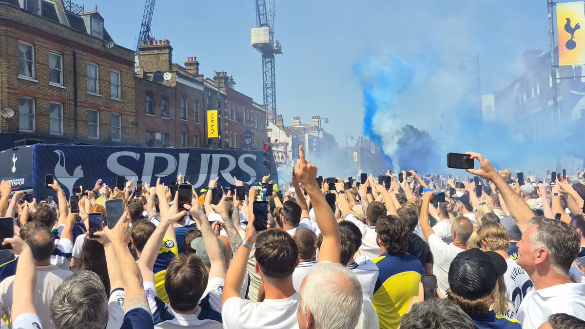 ironspur14's tweet photo. What a day! No words! Stressful and emotional but we did it!

Oh and f you Jamie Carragher 🖕 we all know you hate us and would have loved us to  go down.

Up the Spurs!

#COYS https://t.co/AJOJtDKL9x
