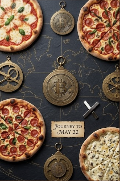 FraninJames's tweet photo. @xgram_io

Happy Bitcoin #Pizzaday https://t.co/vpUZ8lZPmI