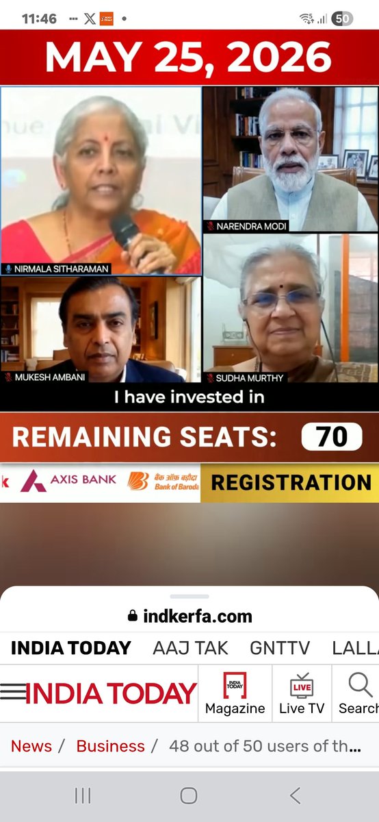 sssharma19's tweet photo. @PMOIndia Sir I have taken screenshot from facebook. This ís totally fake news and videos .  How it is allowed by concerned persons and Government authorities allow to circulate such fake news and videos this is nothing but total fraud to cheat the innocent people . https://t.co/lAPXh6zetJ