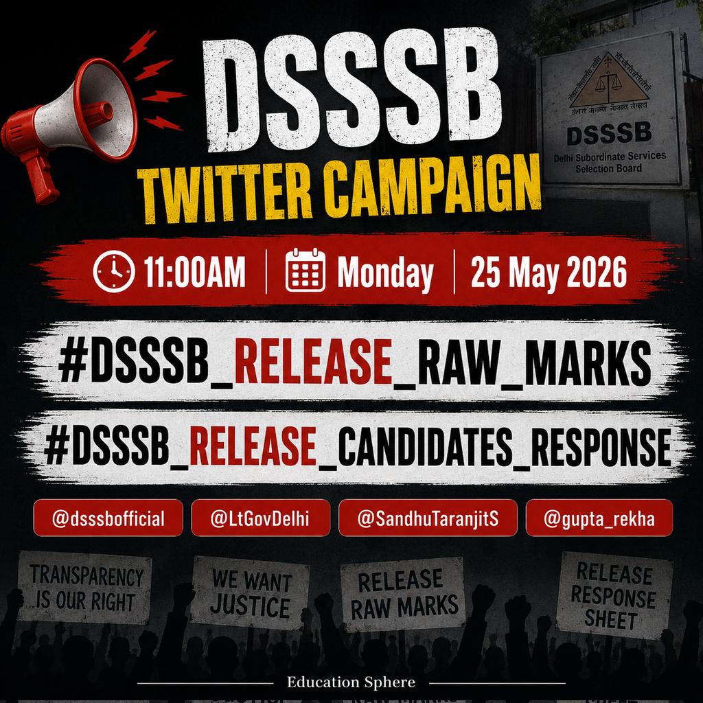 DSSSB_TEACHING's tweet photo. DSSSB Aspirants Demand Transparency 
Show our Raw marks with response sheet #Dsssb_release_raw_marks 
@dsssbofficial @LtGovDelhi @SandhuTaranjitS @gupta_rekha https://t.co/ztVezLUF9i