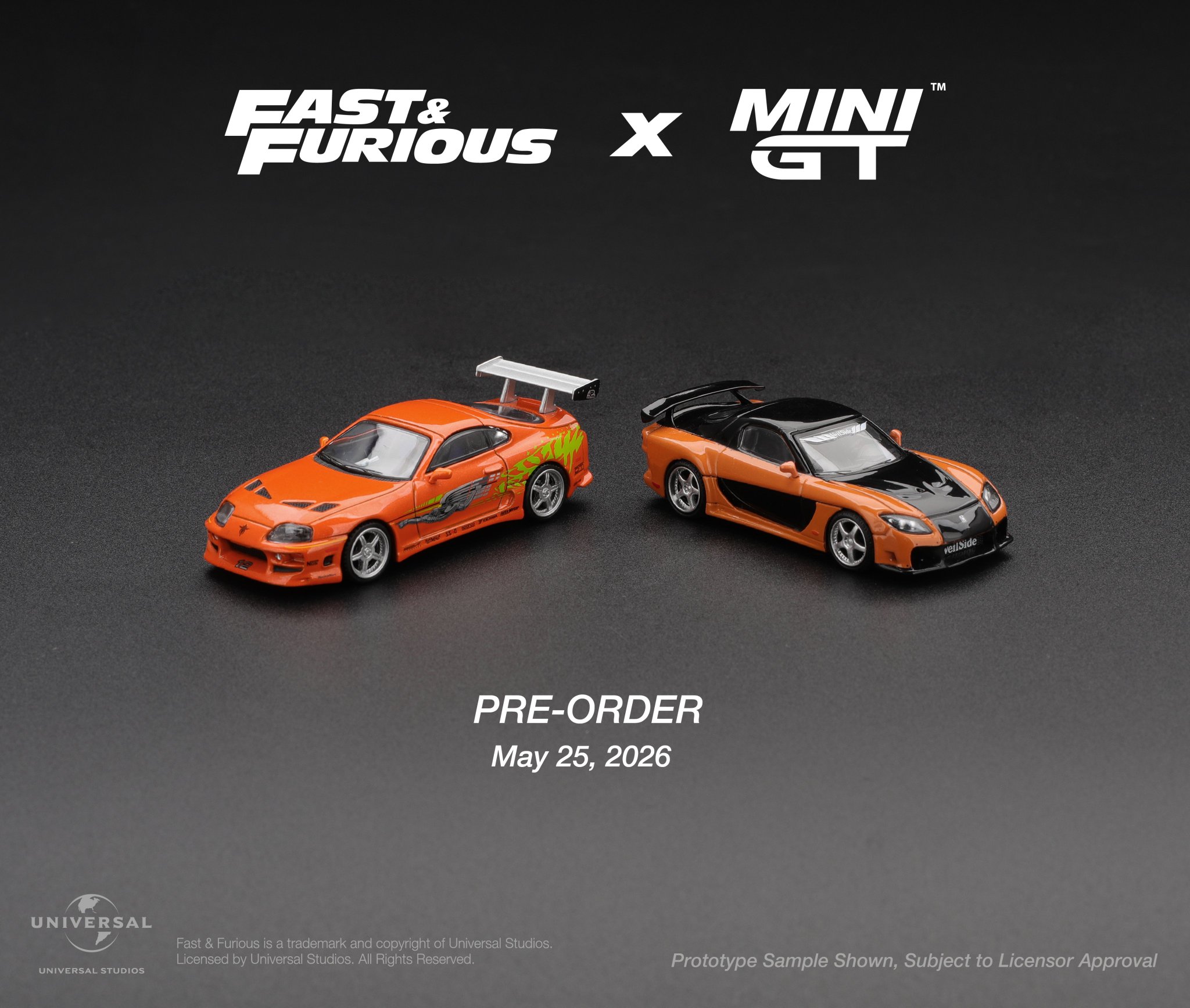 a*o様 MINI GT ワイルドスピード ミニカー 2台セット SUNRICH JAPAN on X: 